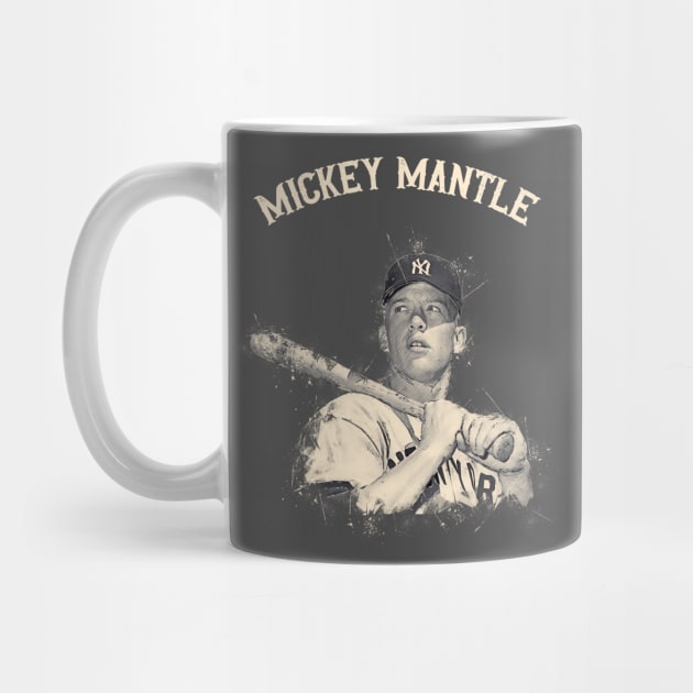 Mickey Mantle by Yopi